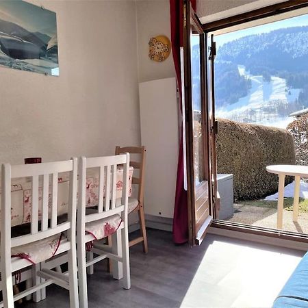 Charmant Studio + Jardin Vue Pistes Et Local Velo Praz-sur-Arly Kültér fotó