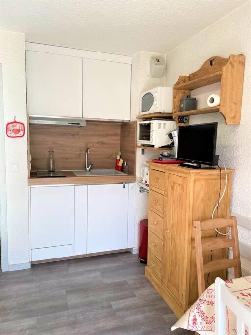 Charmant Studio + Jardin Vue Pistes Et Local Velo Praz-sur-Arly Kültér fotó